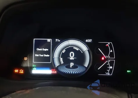 2020 Lexus Ux 250H из США, поврежденный, VIN JTHP9JBH5L2027411